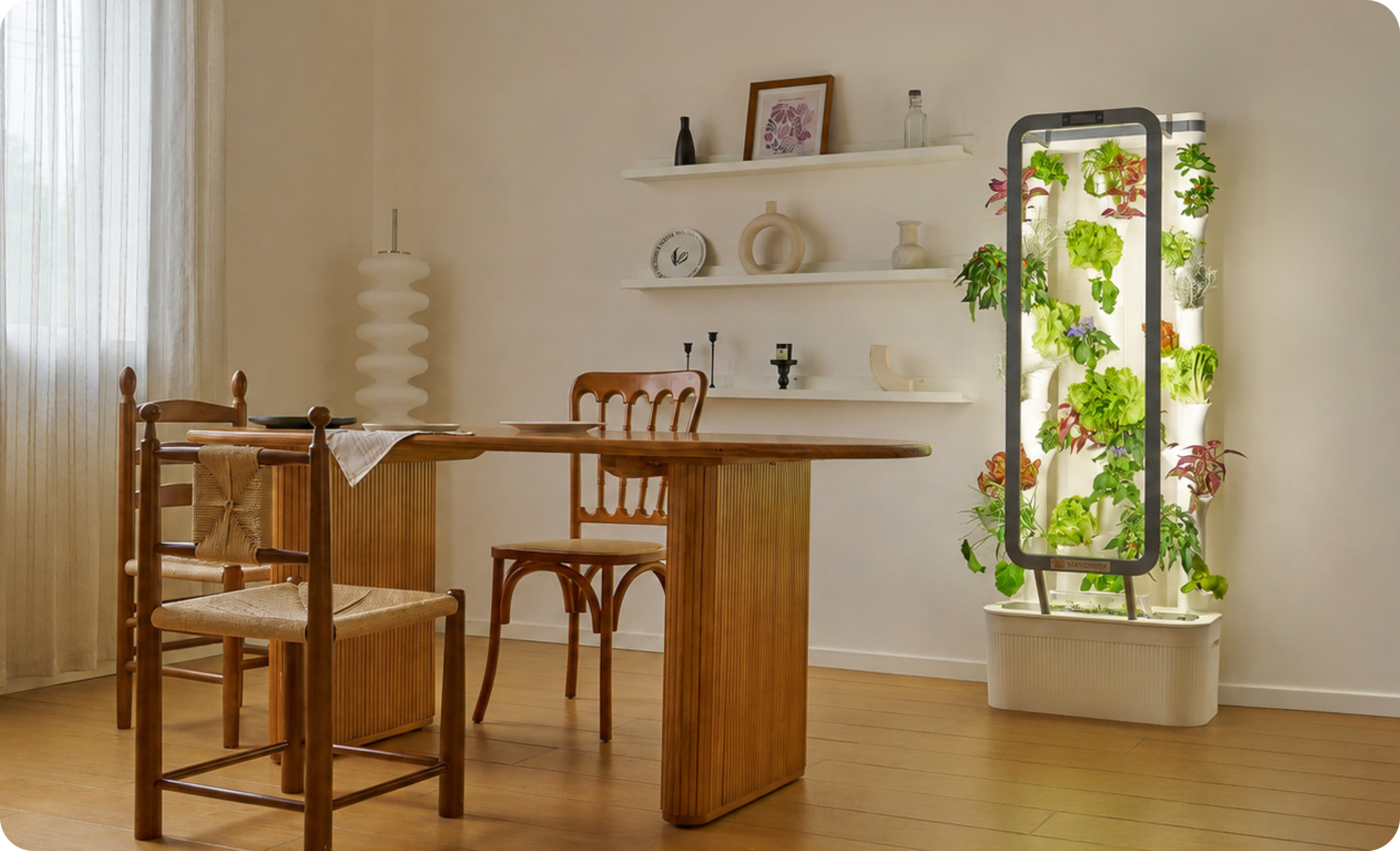 Maygrove AI Growbot in a home space